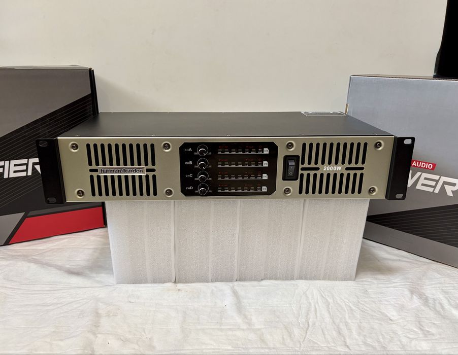 Harman/Kardon Усилитель звука 4000 ватт, kaspi рассрочка, RED