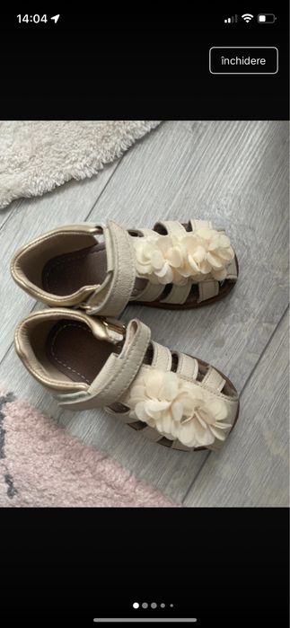 Sandale neli blue  fetite