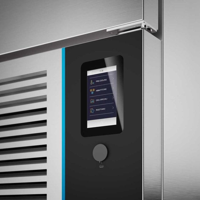 Професионален шоков фризер – пекарски, 5 тави 600×400, тъч 5"