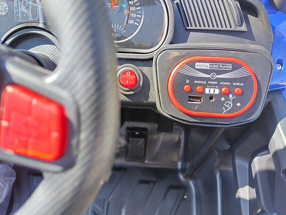 SAFARI двуместен акумулаторен джип JAKARTA 4x4 син