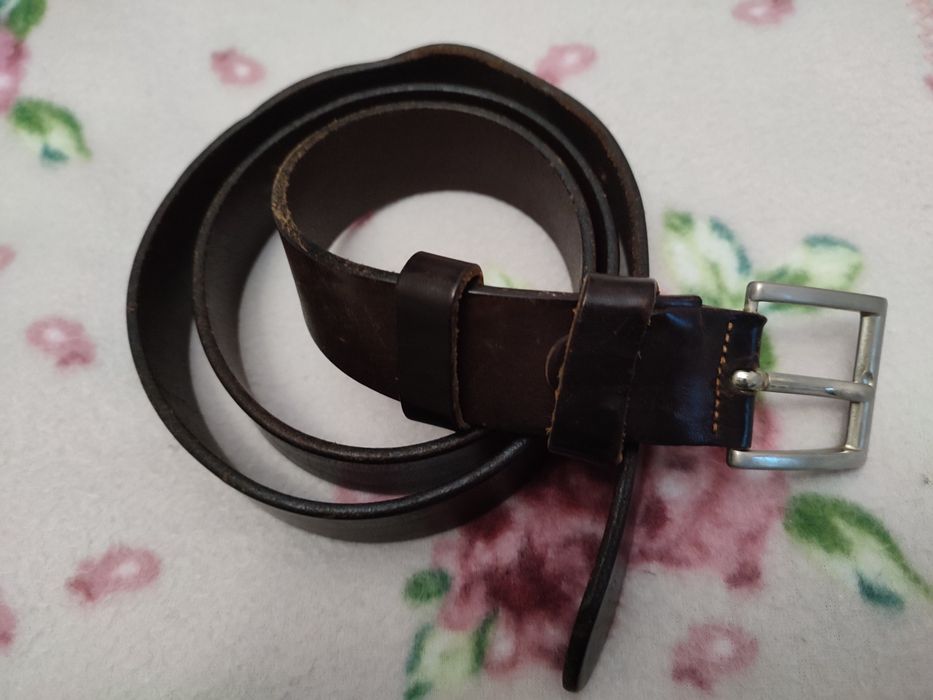 кожен колан Италия в много добро състояние размер XL итал кожена чанта