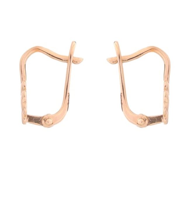 Серьги детские золото