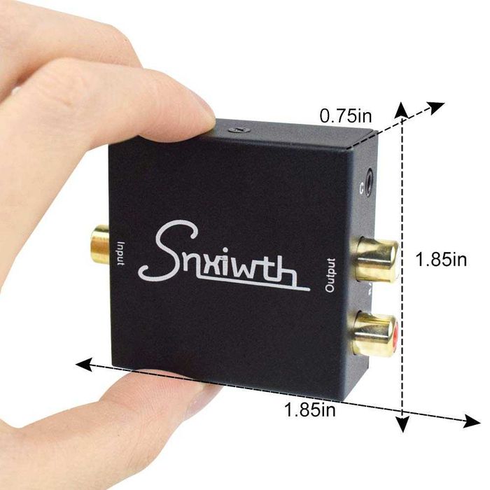 Snxiwth Convertor semnal audio digital in analog,sigilat