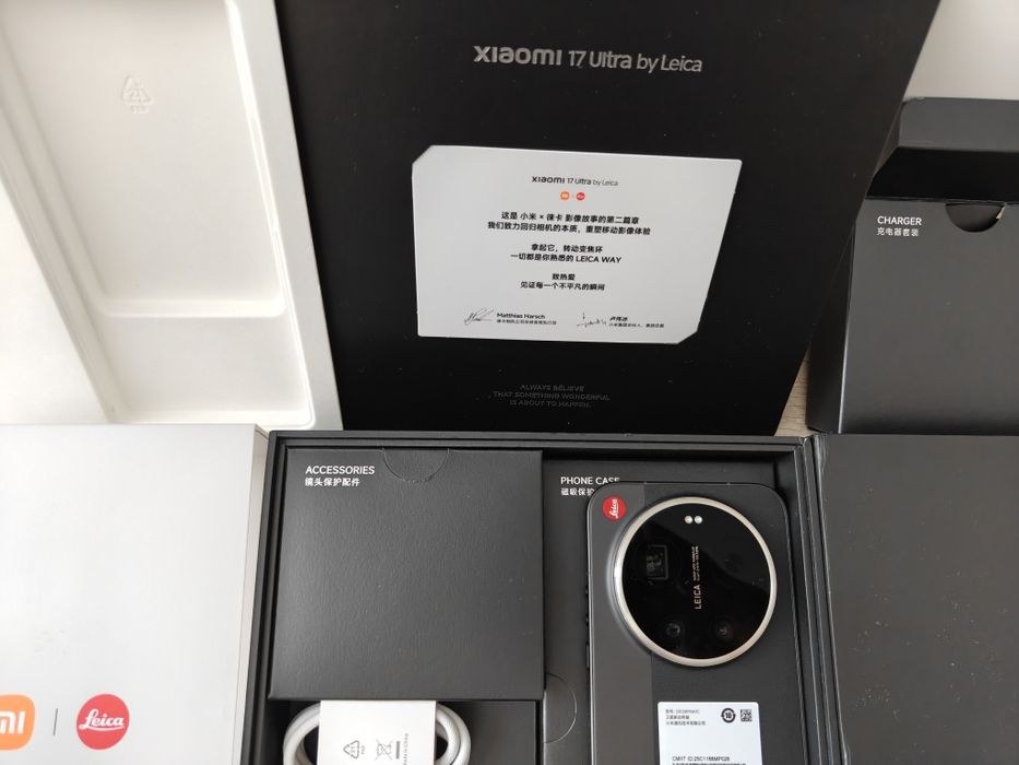 Чисто Нов Xiaomi 17 Ultra Leica Edition 16/512GB черен