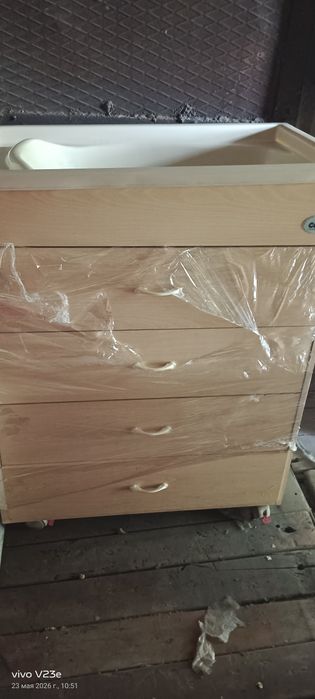 Продам детский комод  с ванной для купания
