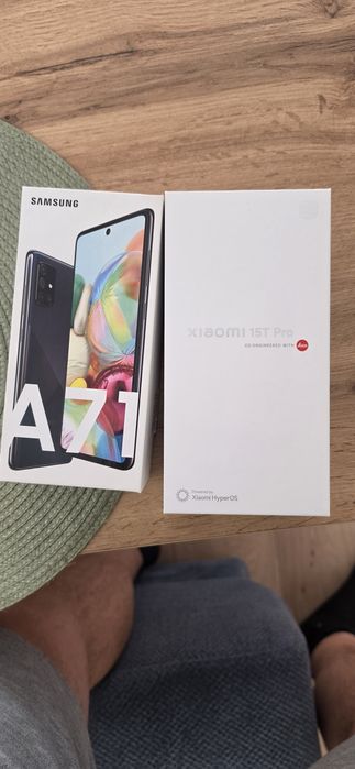 Xiaomi 15 t pro i samsung a71