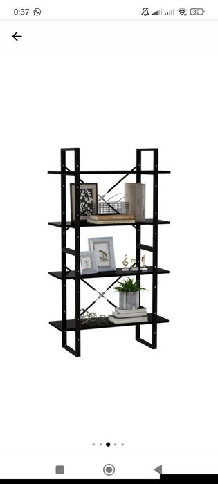 Biblioteca Vidaxl Dulap Dressing Ikea Kika The Home Exotique Black