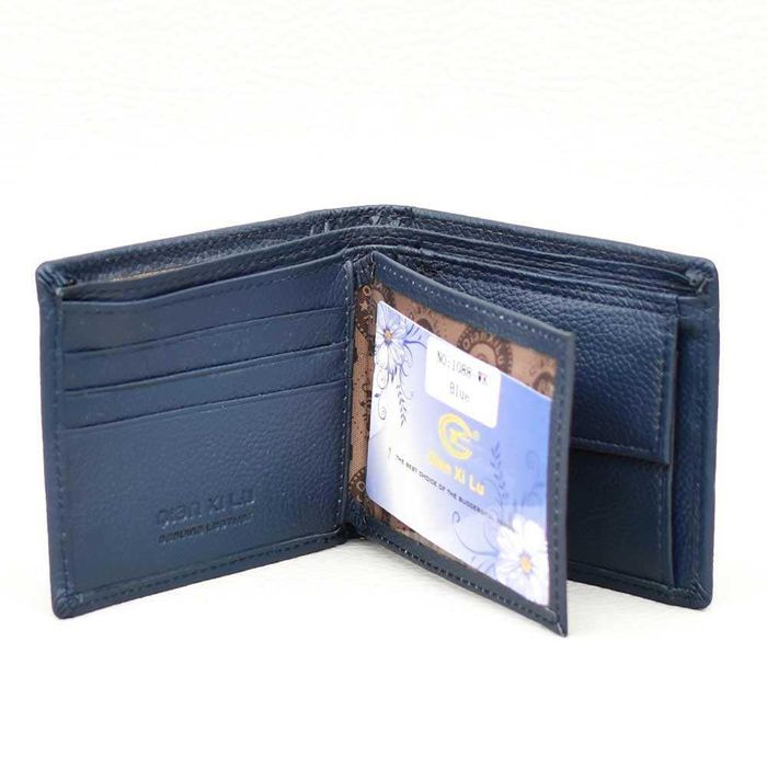 Малък мъжки портфейл от естественс кожа. Цветове