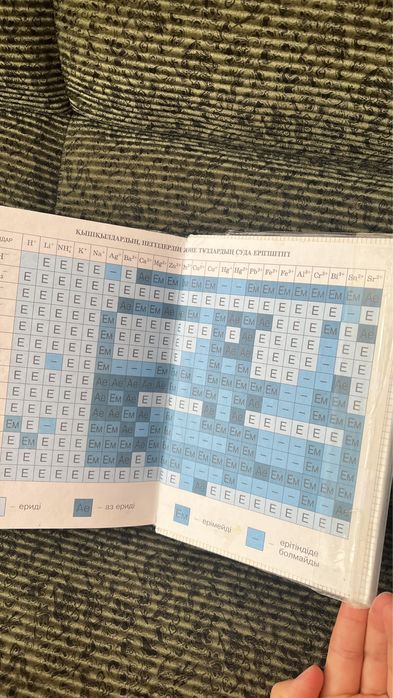 Химия учебник, 10-класс, каз