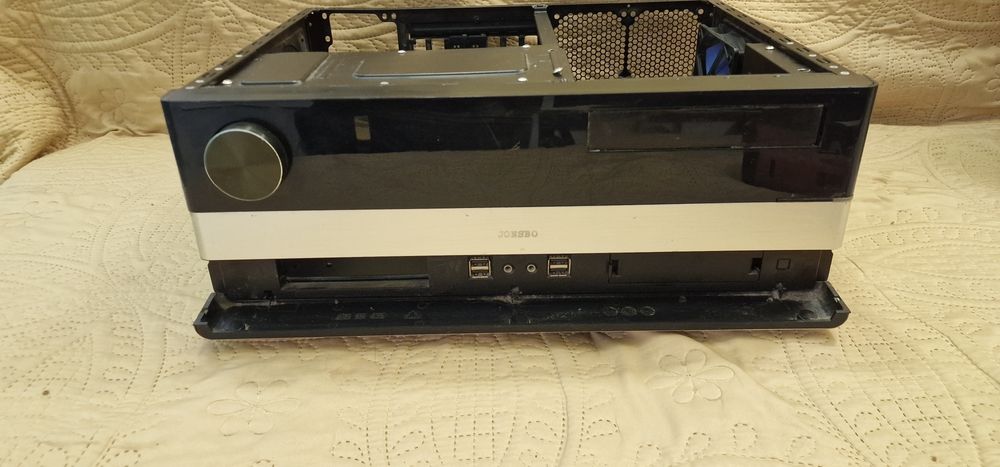 Корпус горизонтальный  ПК Премиум HTPC-корпус Jonsbo G3 Silver (алюмин