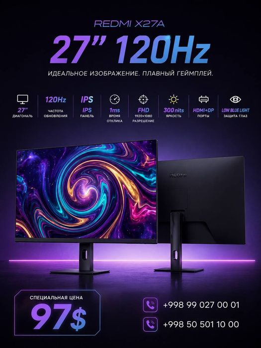 Redmi X27A  27 FHD monitor