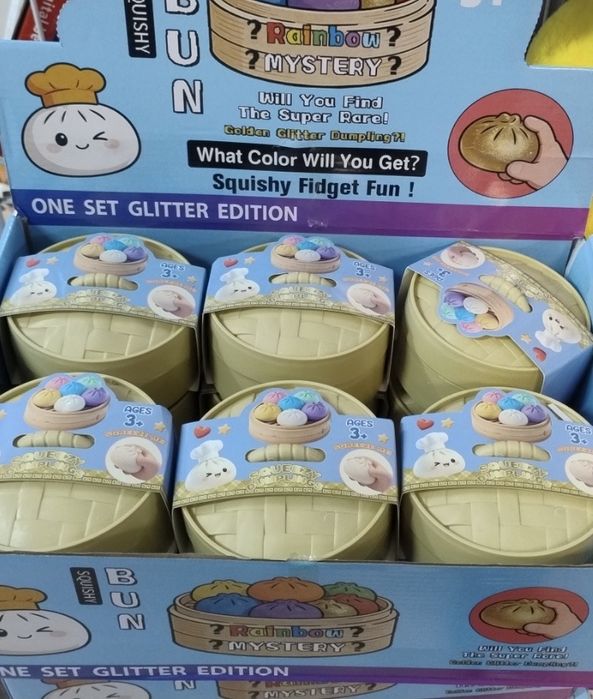 Dumplings Squishy в ОРИГИНАЛНА кутия/Dumpling Дъмплинг Скуиши