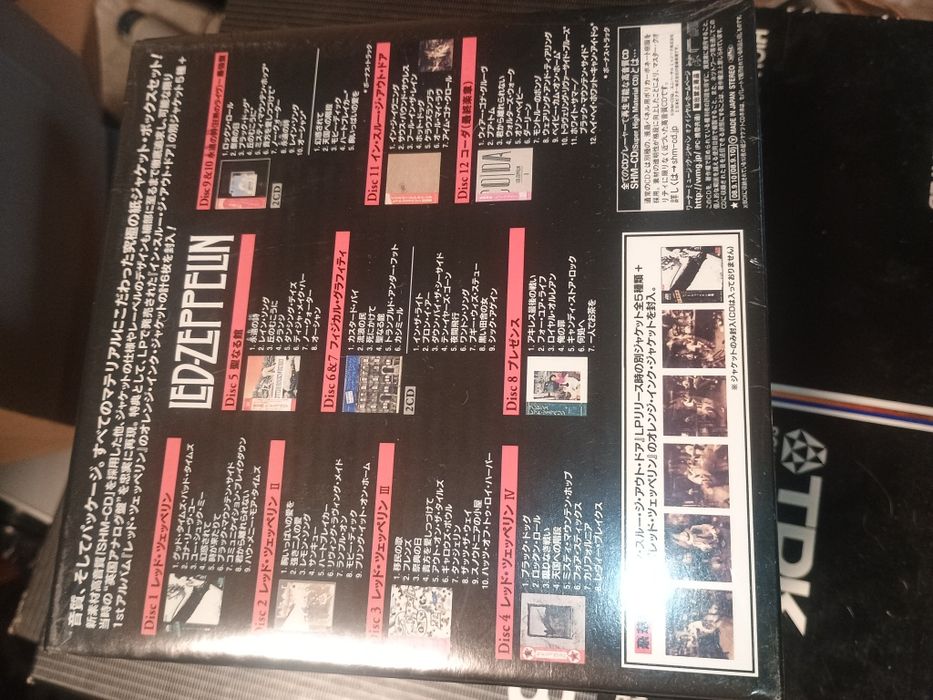 Led Zeppelin colecție CD audio pt deck CD player nou sigilat