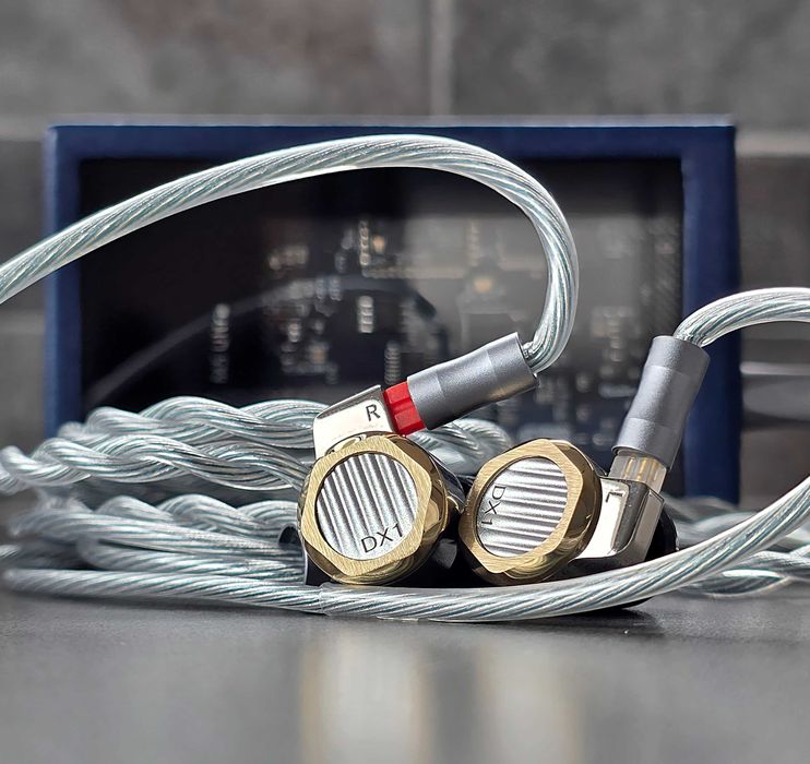 LETSHUOER DX1 IEMS In-Ear Casti HiFi 11mm Dynamic Driver,