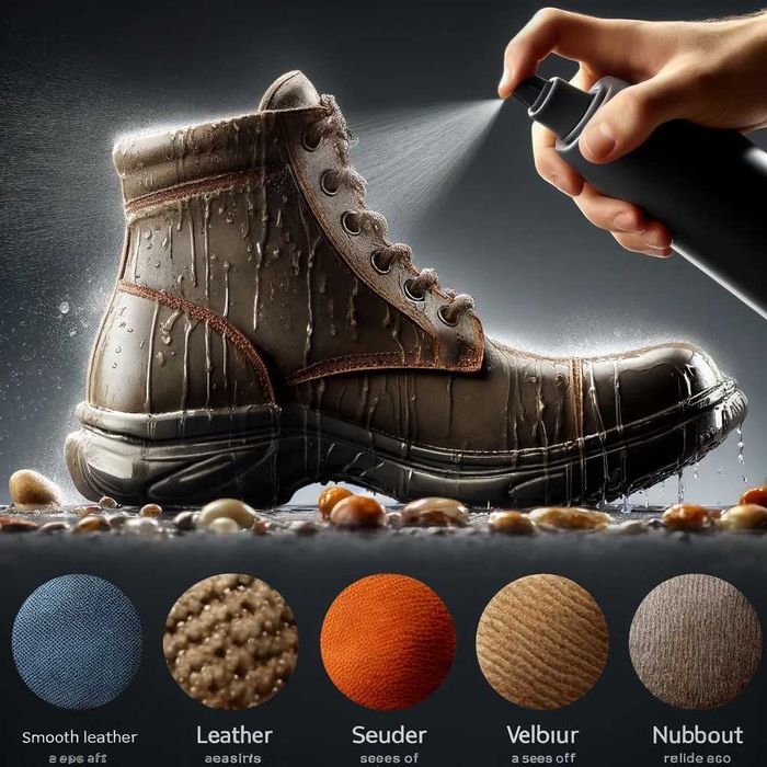 Спрей-защита обуви от влаги, грязи и реагентов