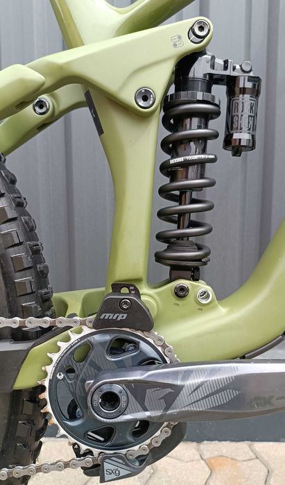 Bicicleta Second hand enduro CUBE Stereo ONE 77, carbon, verde, M