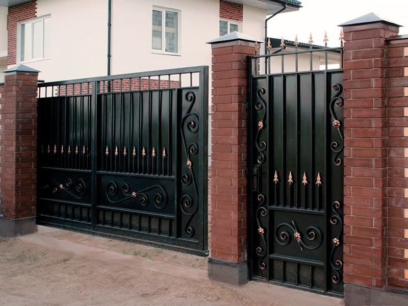 Откатные автоматические ворота