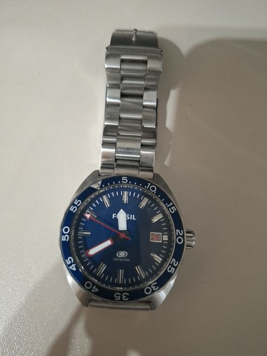 Ceas Fossil Blue
