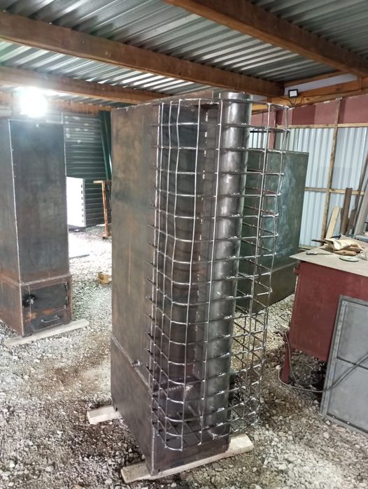 Печка для бани на две парилки