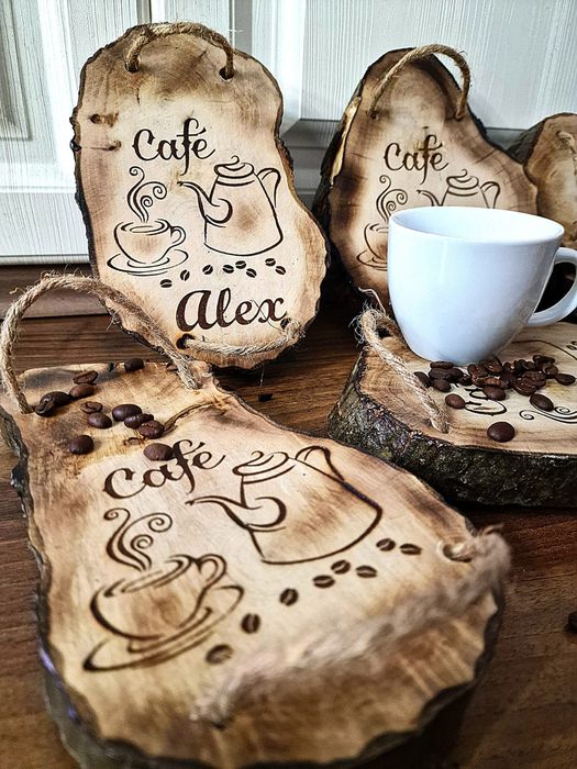 Tăvițe lemn personalizate,gravate