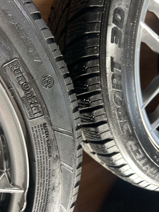 Set Jante Iarna Bmw Seria 7 F01 sau X3 F25 X4 F26 245 50 18 SENZORI