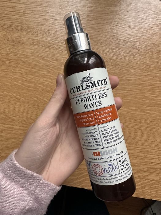 Curlsmith Effortless Waves Спрей за коса