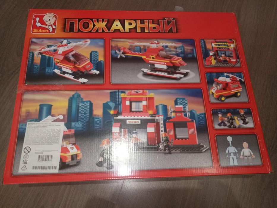 Лего набор Пожарных