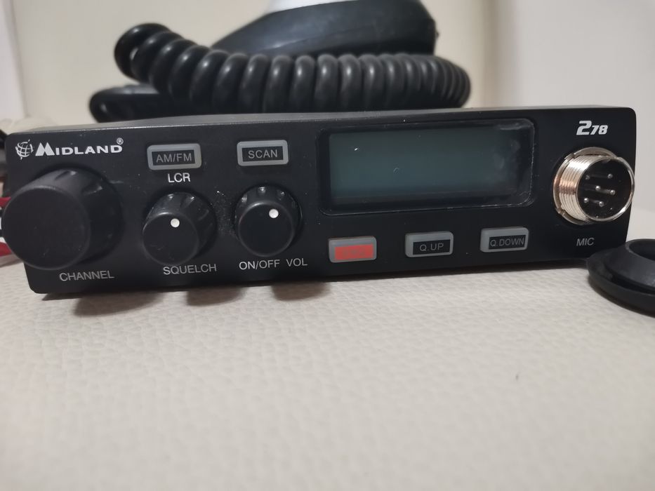 Statie radio CB MIDLAND 278 10W - Multiband, Noise blanker-