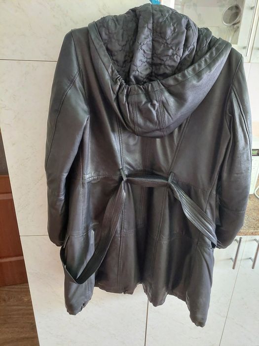 Плащ кожанный 50 размер