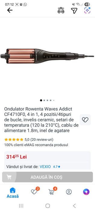 Ondulator Rowenta