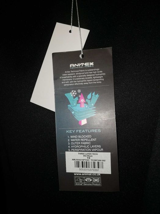Animal Lynch, S, ново, оригинално дамско ски/сноуборд шел яке