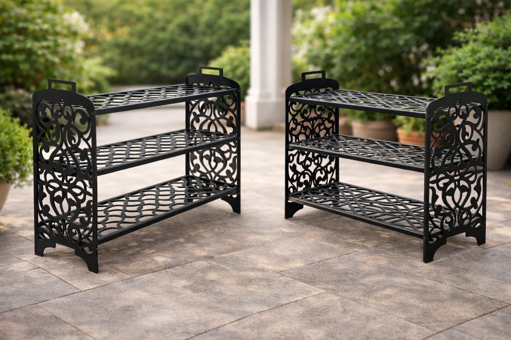 Oyoq kiyim pastafka stilaj veshilka va boshqa temir listtan nerjaveyka