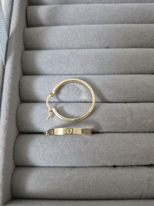 Золотые серьги Конго