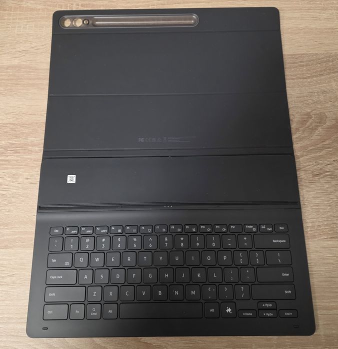 Husa de protectie Samsung Book Cover Keyboard pentru Galaxy Tab S10 Ultra/S9 Ultra, Black