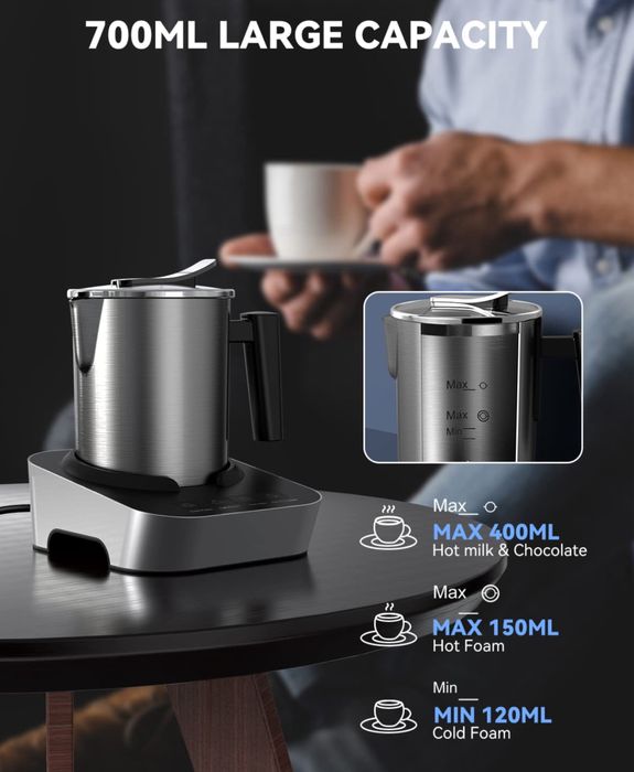 Уред кана  за разпенване на мляко пяна ново