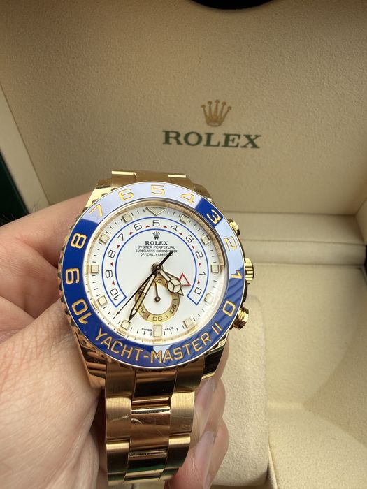 Rolex Yacht Master II 18k yellow Gold Mod Nou