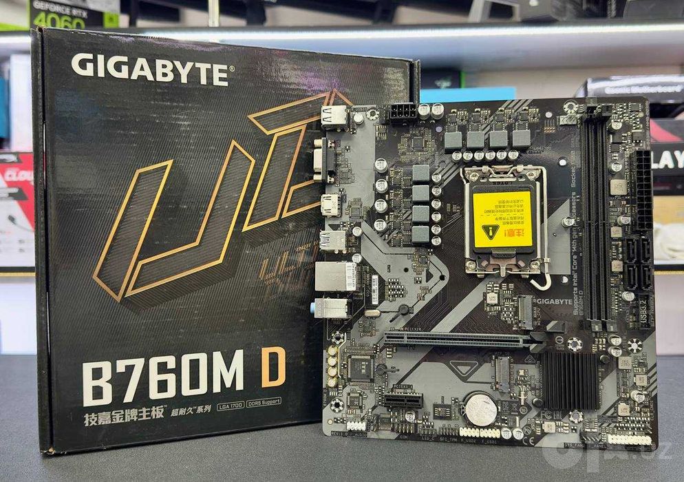 Б\У мат. плата  Gigabyte B760M D (DDR5)