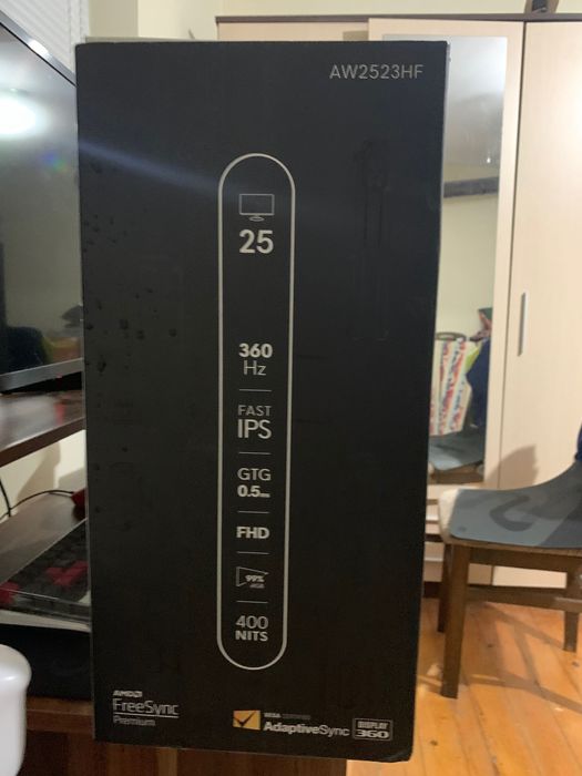 Гейминг Монитор 360hz Alienwere AW2523HF