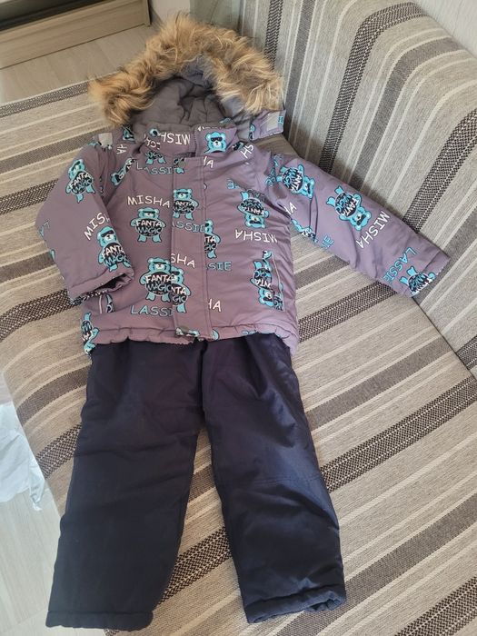 Детский зимний комбинезон