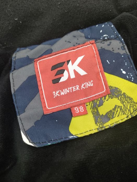 Зимний куртка с полукомбинезоном