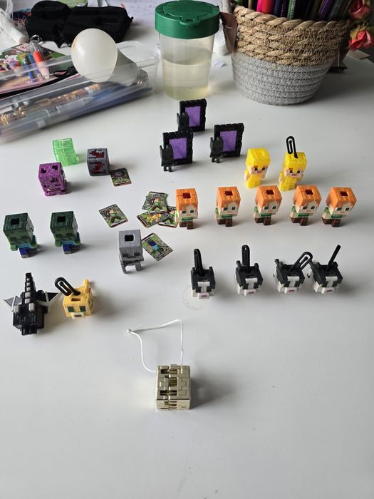Фигурки minecraft kinder joy