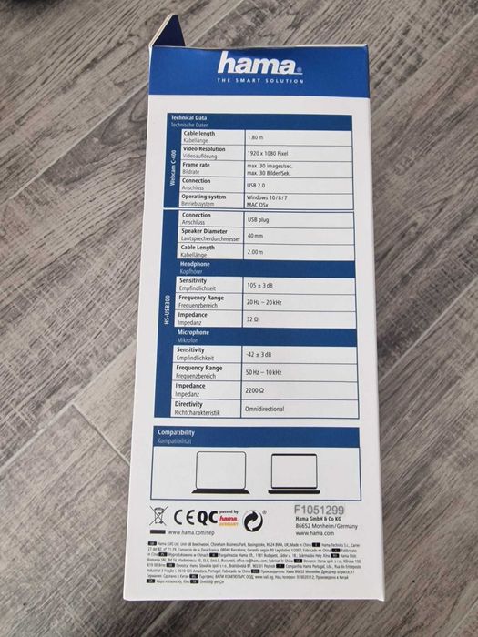 Kit casti + camera web