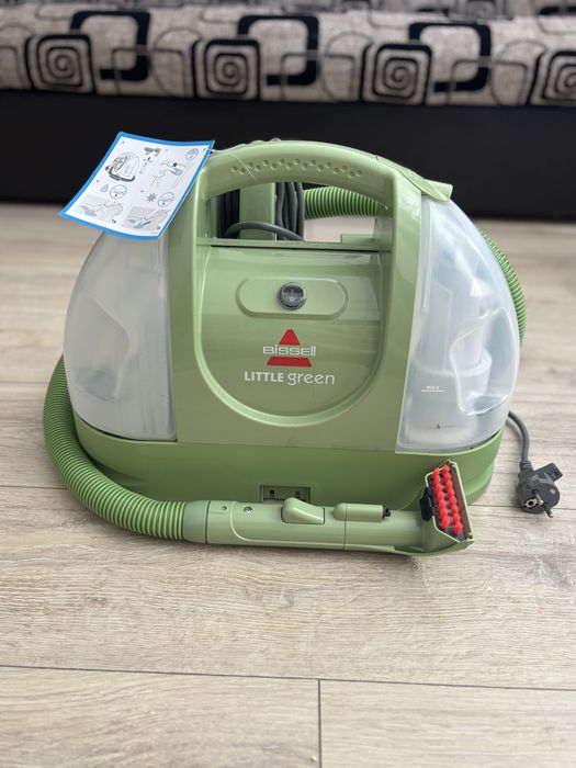 Bissell Little Green – Aparat pentru curățat tapițerii și pete, stare foarte bună