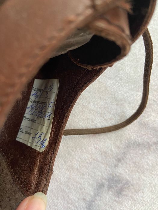 Кожени нови обувки  унисекс