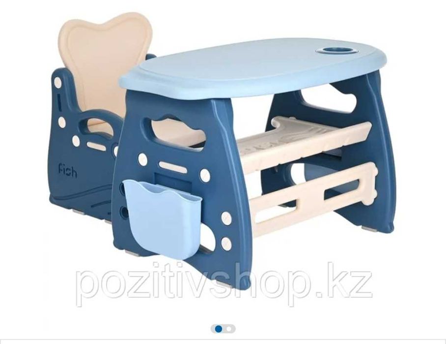Набор столик со стульчиком Pituso Fish