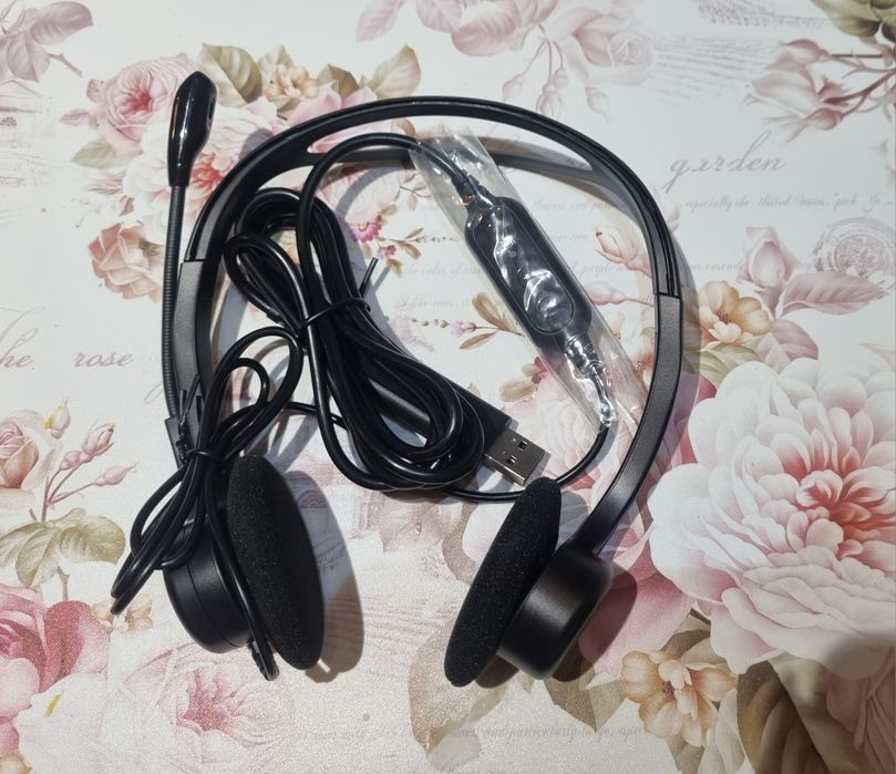 Căști originale noi Logitech 960 USB