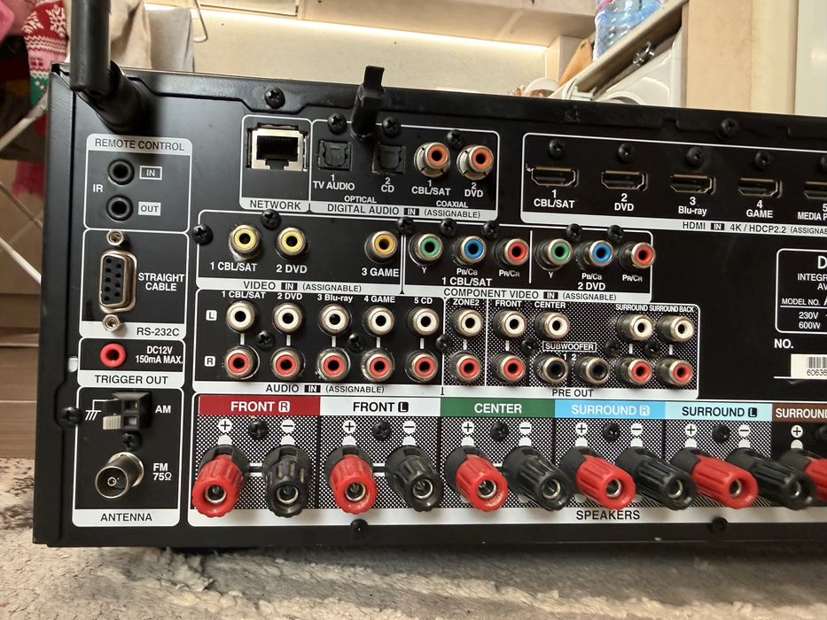 Denon AVR-X3300w Bluetooth Wi-Fi