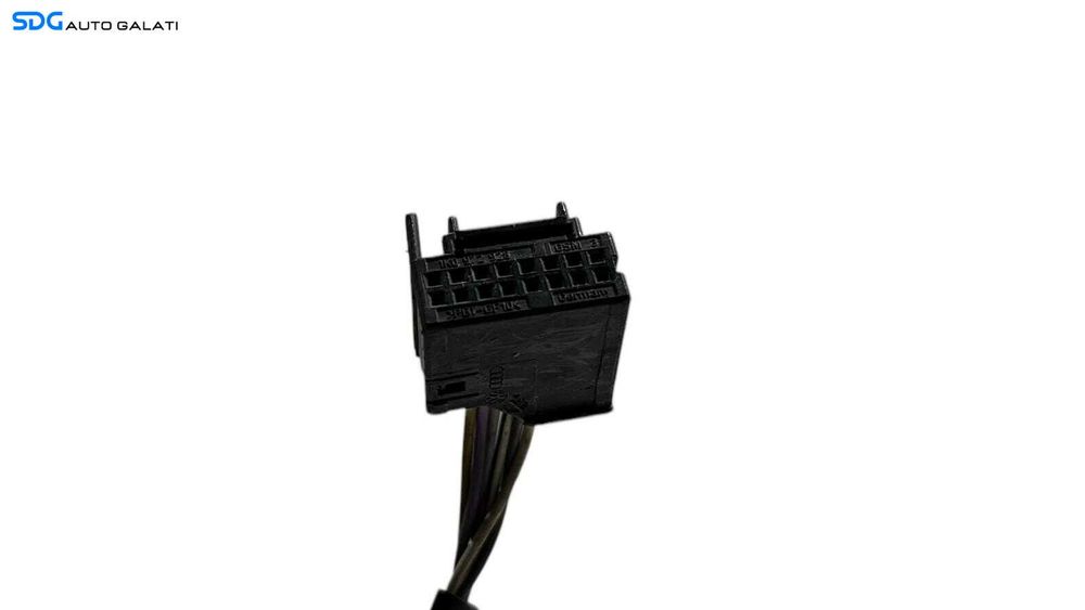 Oglinda Electrica Dreapta Volkswagen Touran 2003 - 2010 Culoare Albastru Deschis Cod 010744 [ L5711 ]