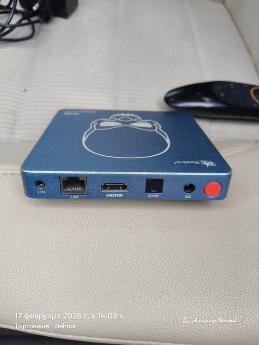 Beelink GT King PRO Android 9, 4/64 Gb, 4K60p, Lan 1Gb, 5G WiFi, Bt 4.