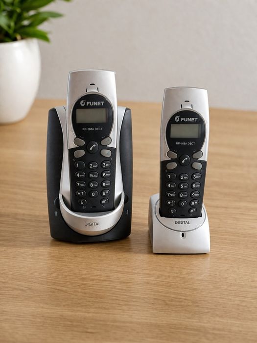Стационарни телефони Panasonic, Alcatel, Funet
